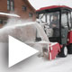 Snow Blower in Action