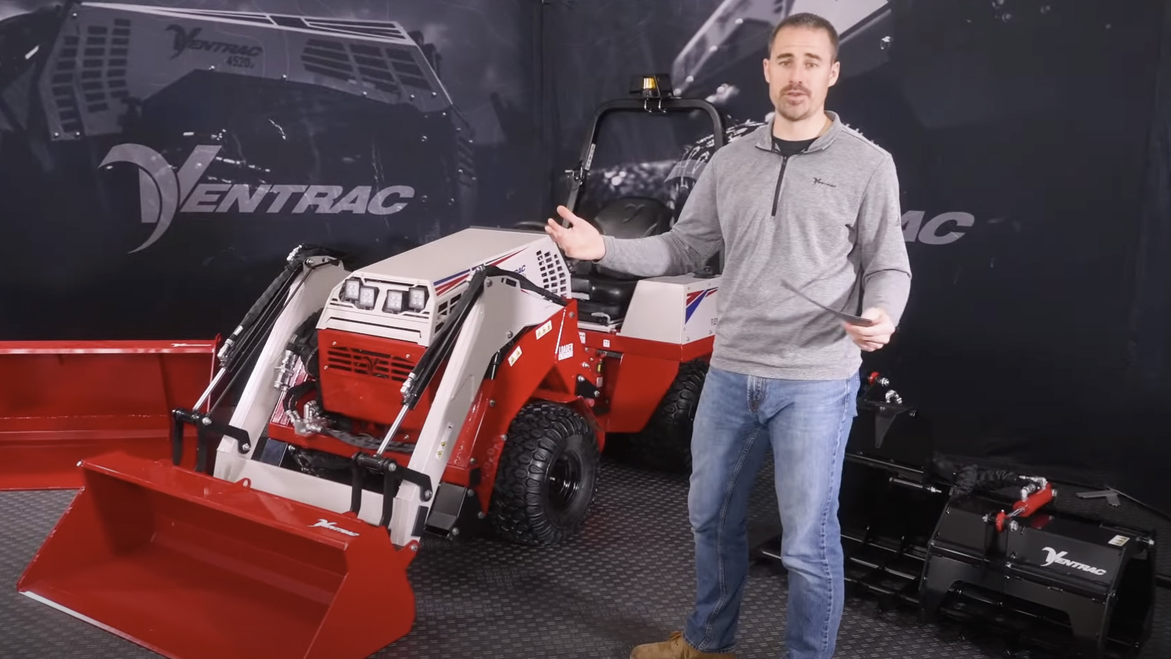 New Ventrac KM500 Loader Live Product Release