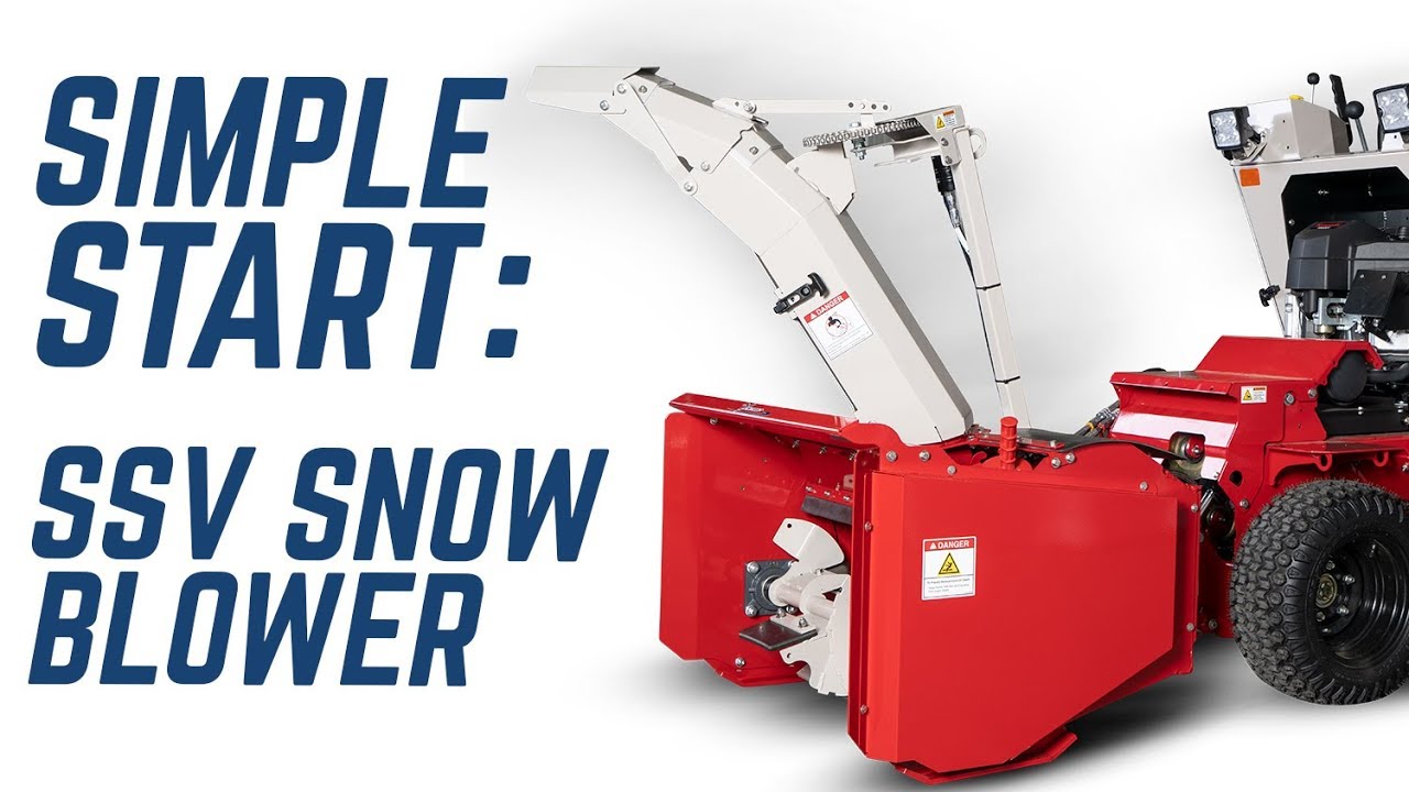 34" Commercial Snow Blower