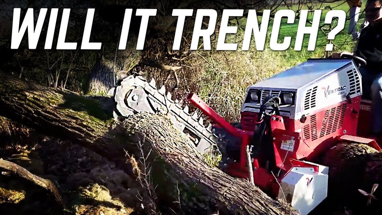 Will A Trencher Cut Through A Tree?